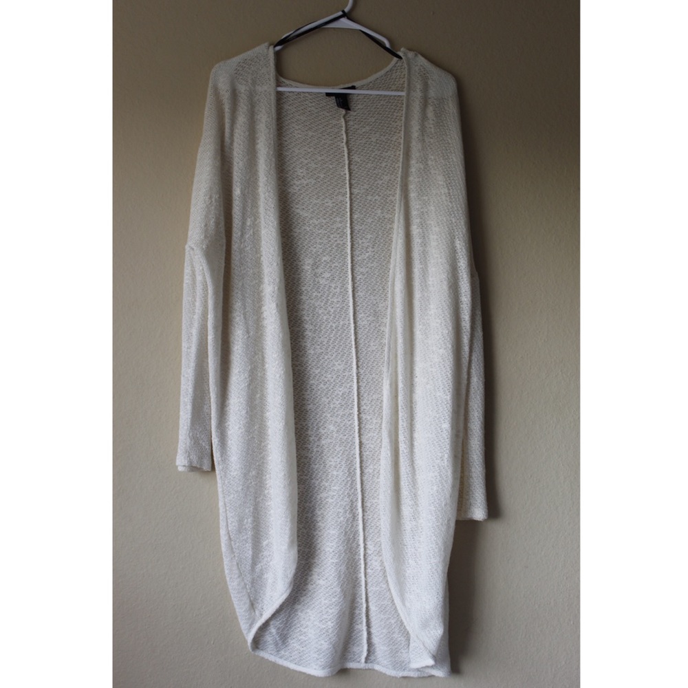 Long sleeve knitted cardigan
